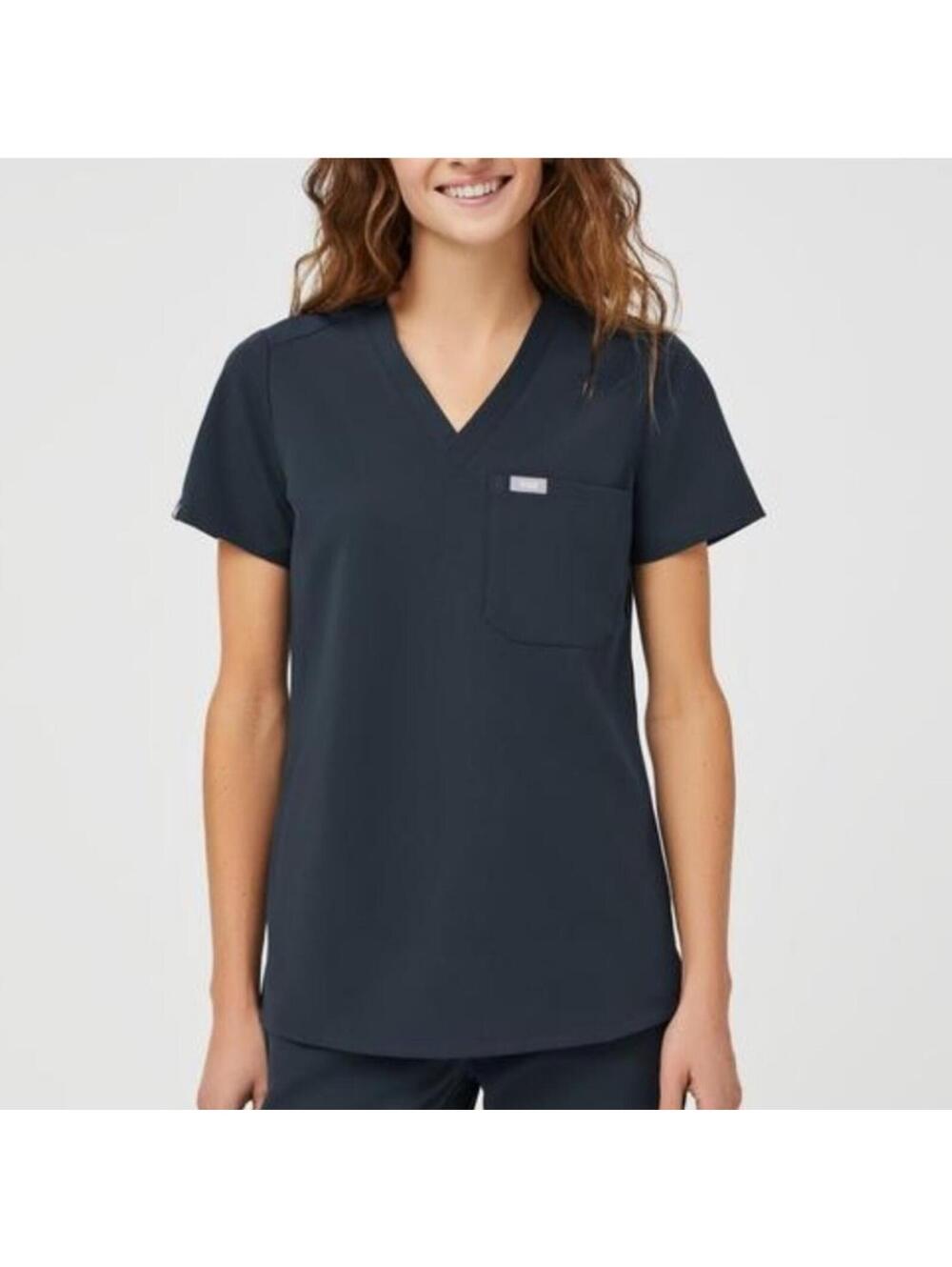 FIGS Catarina One Pocket Scrub Top Dark Harbor Small